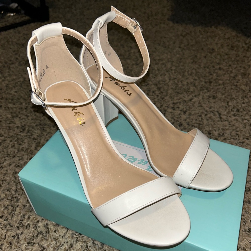 White High Heels